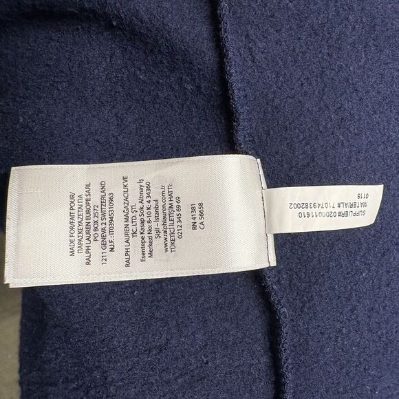 Polo Ralph Lauren Sweatshirt Big Pony XL Navy Red White Logo Crewneck Clean USA - Picture 7 of 7